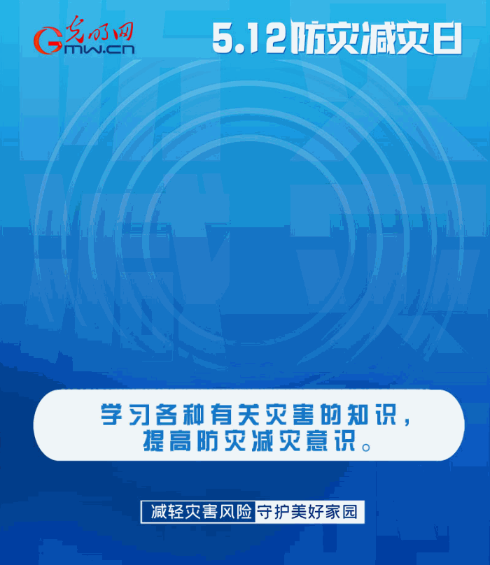 【動(dòng)態(tài)海報(bào)】減輕災(zāi)害風(fēng)險(xiǎn)，從這10個(gè)字開始