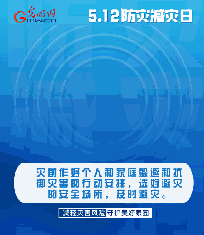 【動(dòng)態(tài)海報(bào)】減輕災(zāi)害風(fēng)險(xiǎn)，從這10個(gè)字開始