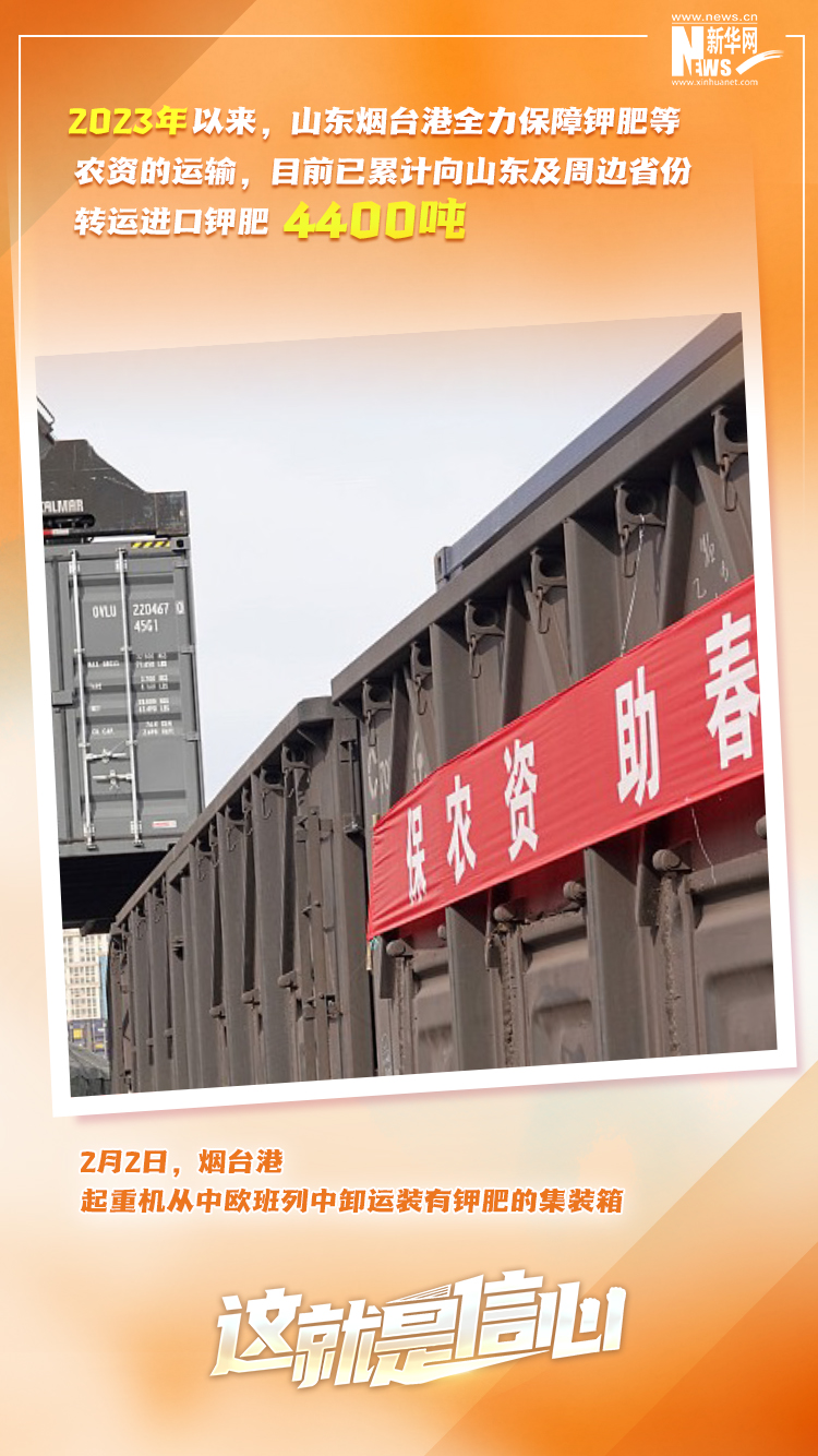 這就是信心｜實干爭春早，外貿(mào)樞紐貨運忙