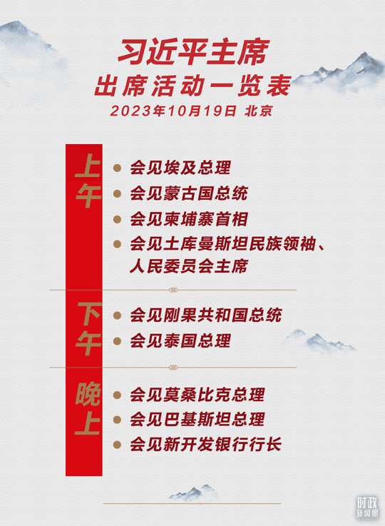 時(shí)政新聞眼丨高峰論壇圓滿成功，習(xí)近平密集會(huì)見(jiàn)傳遞清晰信號(hào)