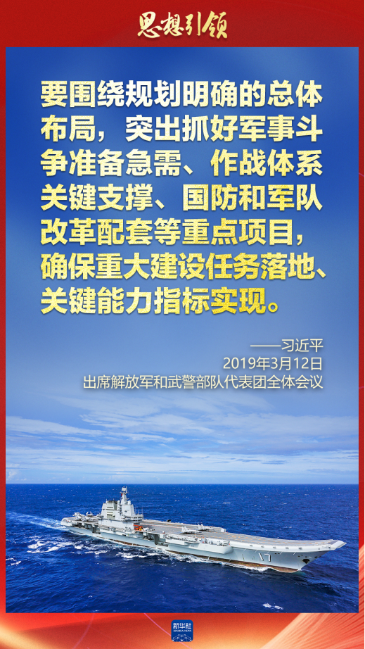 思想引領(lǐng)｜兩會(huì)上，習(xí)主席這樣談強(qiáng)軍之路