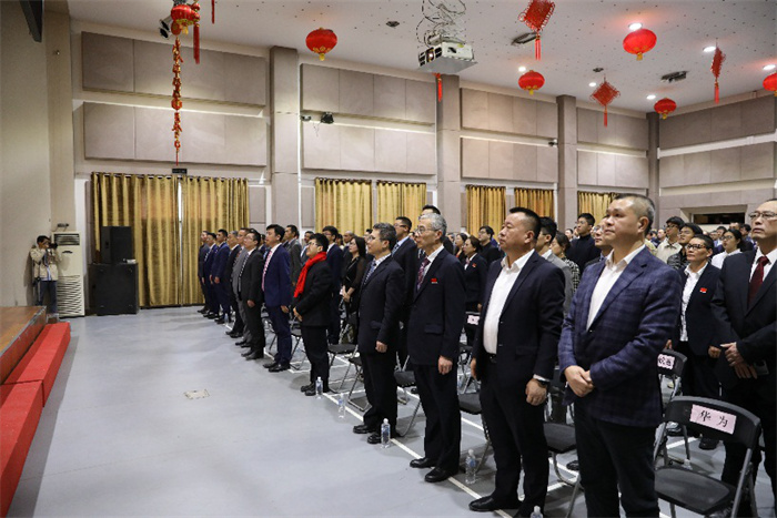 “溫暖迎春·共慶中國年”活動(dòng)現(xiàn)場。中國駐阿爾及利亞大使館供圖