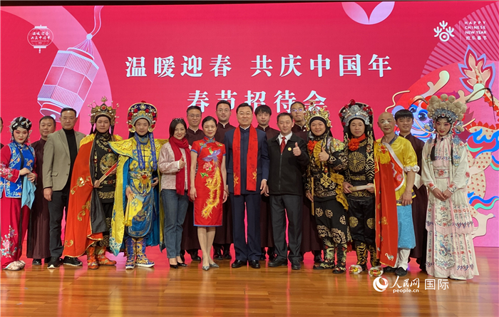 當(dāng)?shù)貢r間2月5日晚，中國駐美國大使館舉辦僑學(xué)界專場春節(jié)招待會。 人民網(wǎng)記者 李志偉攝