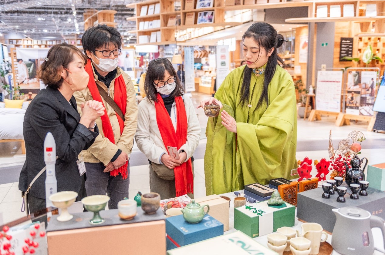 活動現(xiàn)場。中國駐大阪旅游辦事處供圖