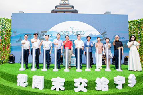 2022年寧鄉(xiāng)文化旅游節(jié)暨寧鄉(xiāng)文旅品牌營銷發(fā)布會現(xiàn)場。受訪單位供圖