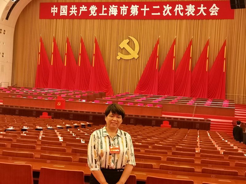 黨代表施鳳。受訪者供圖