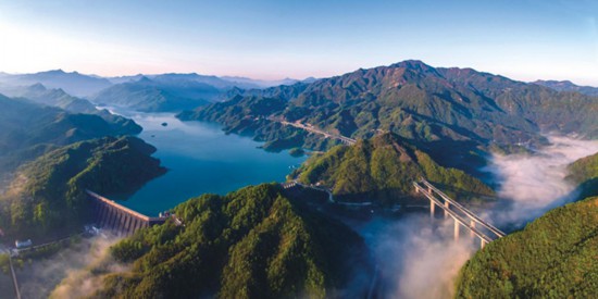 大別山風景道。六安市文旅局供圖