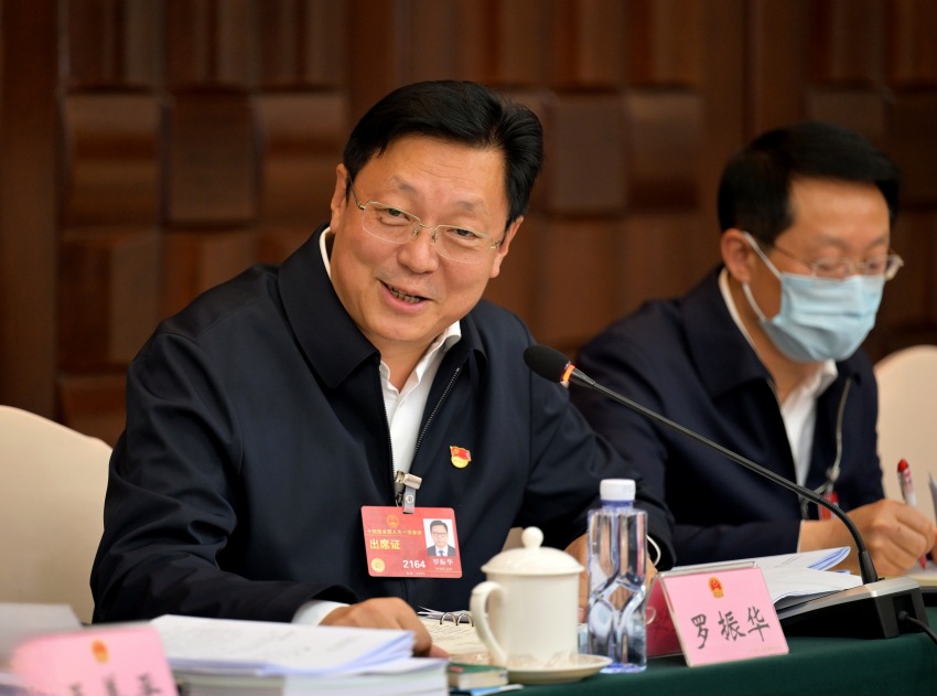 全國(guó)人大代表羅振華。