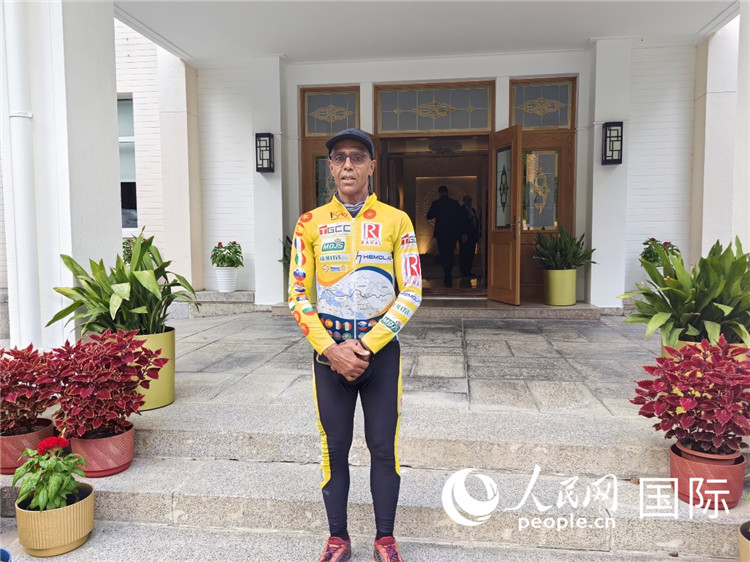 9月6日，卡里姆·穆斯塔在摩洛哥駐華大使官邸。人民網(wǎng)記者 王晶攝