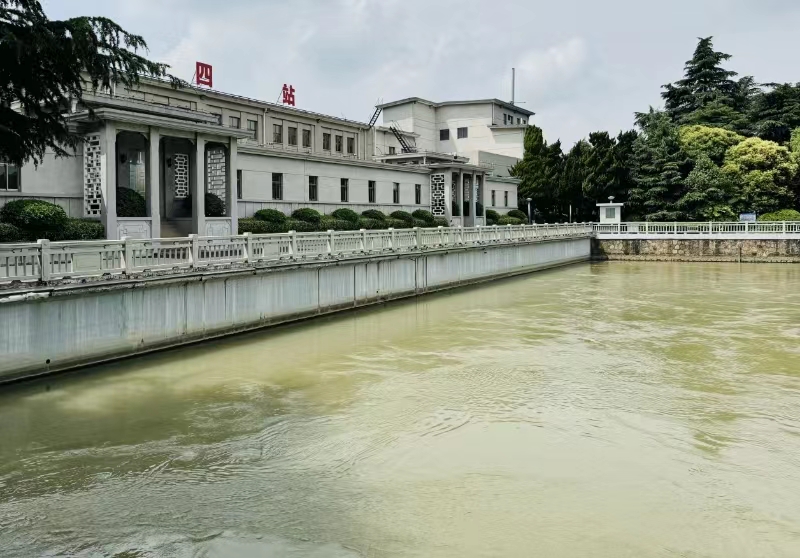 江都水利樞紐。受訪對象供圖