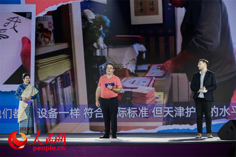 從左至右分別為馬星彤、皮安睿、柯明可。人民網(wǎng)記者 于凱攝