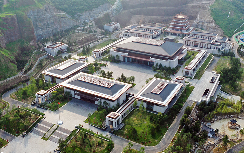 這是2022年7月30日拍攝的中國國家版本館中央總館。