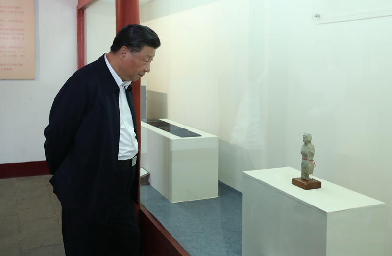 2021年5月12日，習(xí)近平總書記在南陽市考察東漢醫(yī)學(xué)家張仲景的墓祠紀念地醫(yī)圣祠。