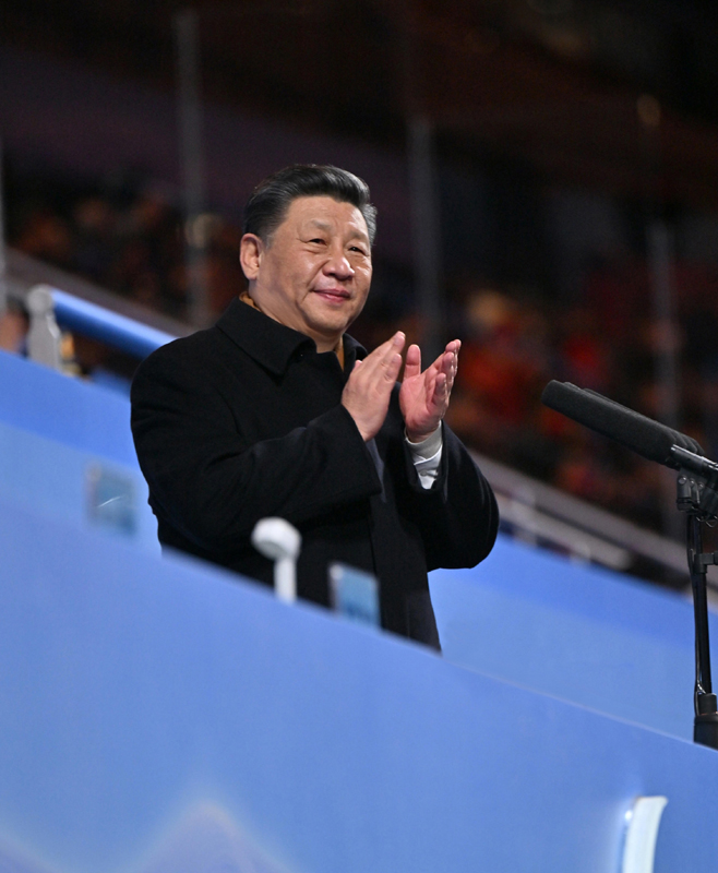 2022年3月4日晚，北京2022年冬殘奧會(huì)開幕式在國(guó)家體育場(chǎng)隆重舉行。習(xí)近平主席出席開幕式并宣布北京2022年冬殘奧會(huì)開幕。