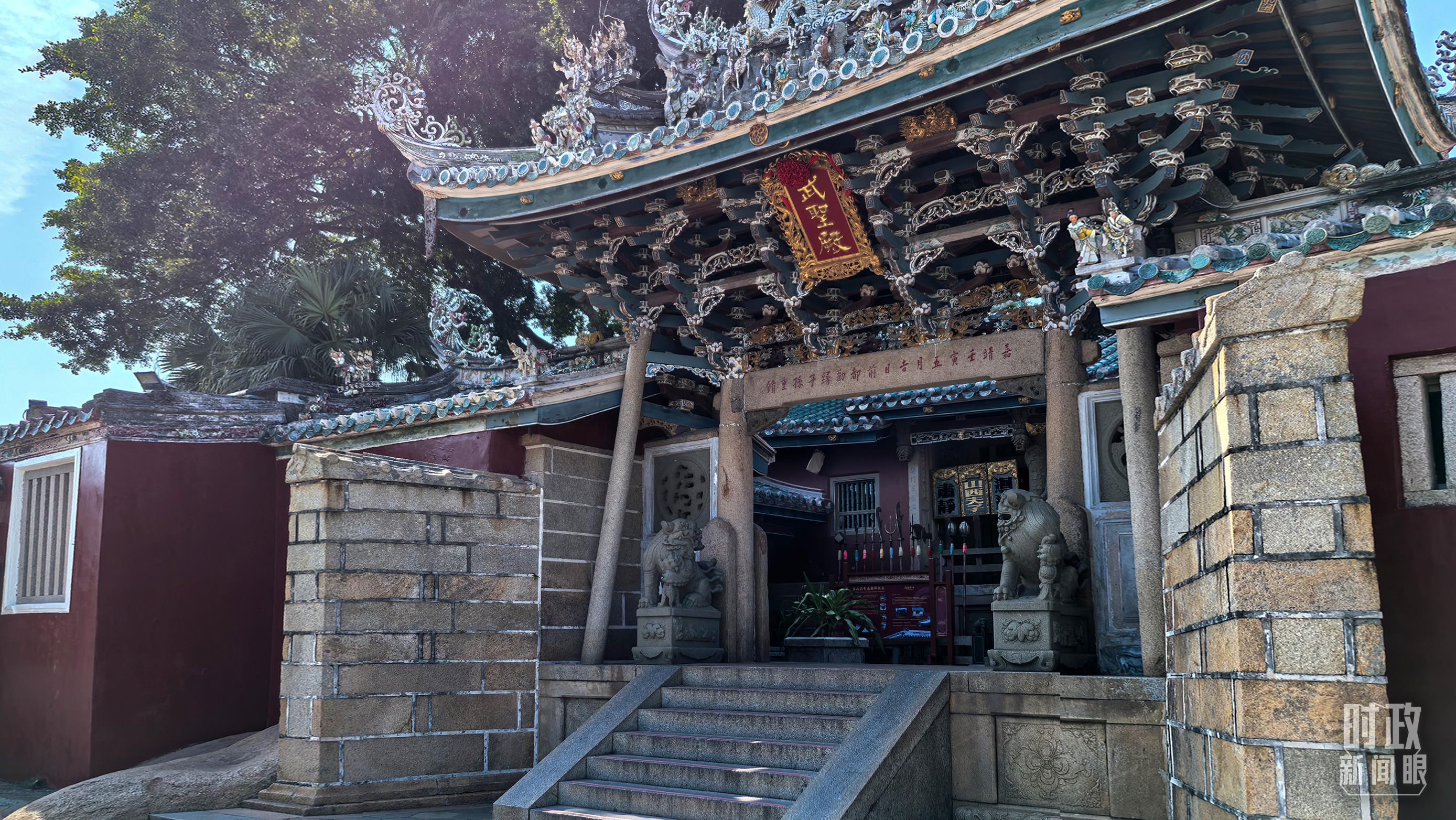 △關(guān)帝文化產(chǎn)業(yè)園。（總臺(tái)央視記者陸泓宇拍攝）