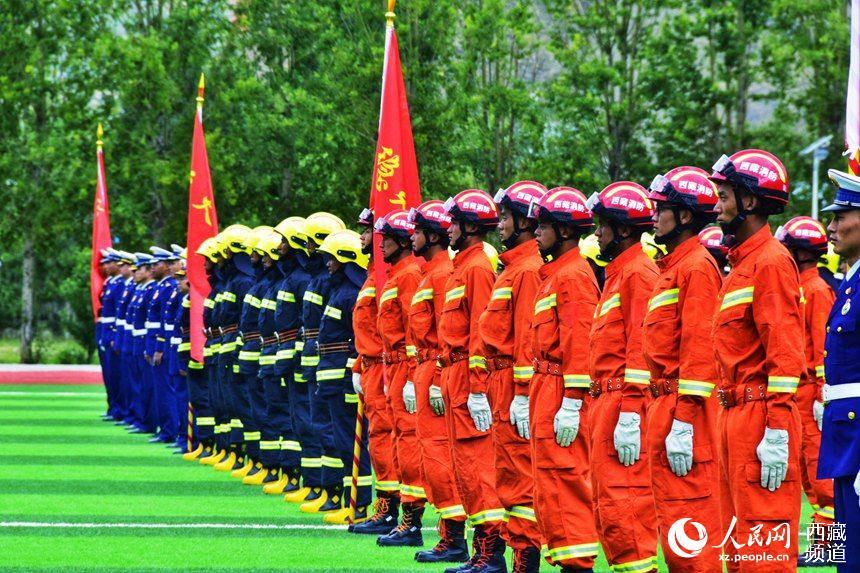 誓師大會(huì)現(xiàn)場。人民網(wǎng) 李海霞 攝