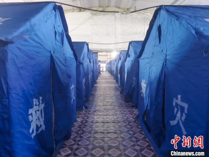 那曲火車站集中健康監(jiān)測點(diǎn)。　中國鐵路青藏集團(tuán)有限公司拉薩車務(wù)段 供圖